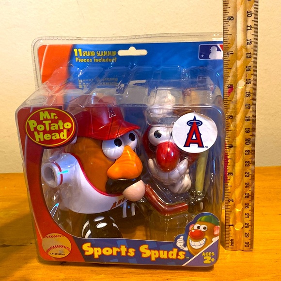 MLB Licensed Los Angeles CA Angles Mr. Potato Head Sports Spuds NIP - Picture 7 of 7